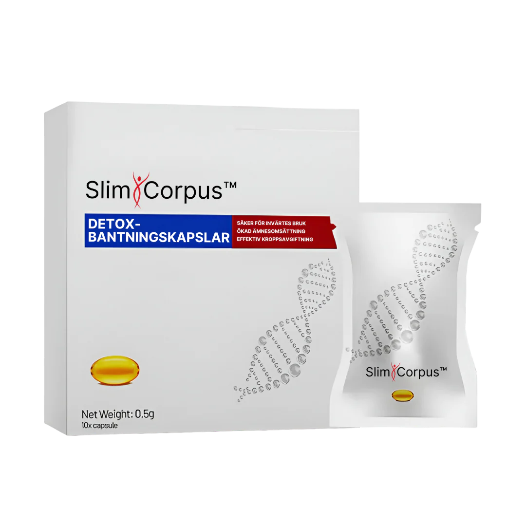 SlimCorpus™ Detox Capsules | Gå ned 7 kg på 10 dager uten slanking eller trening!