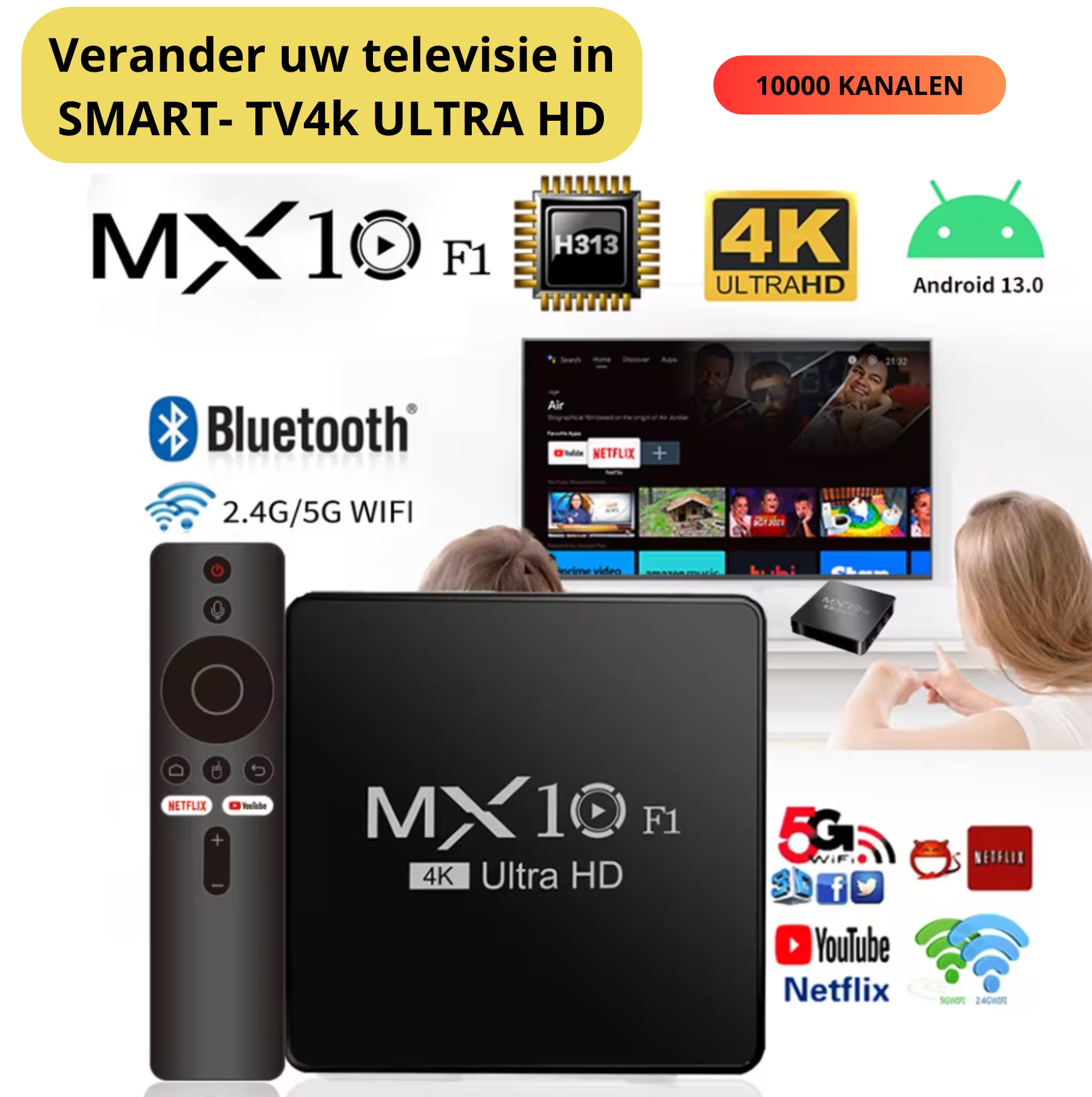 Ontdek het revolutionaire apparaat: Serie A, Champions League, films en tv-series in 8K voor altijd!