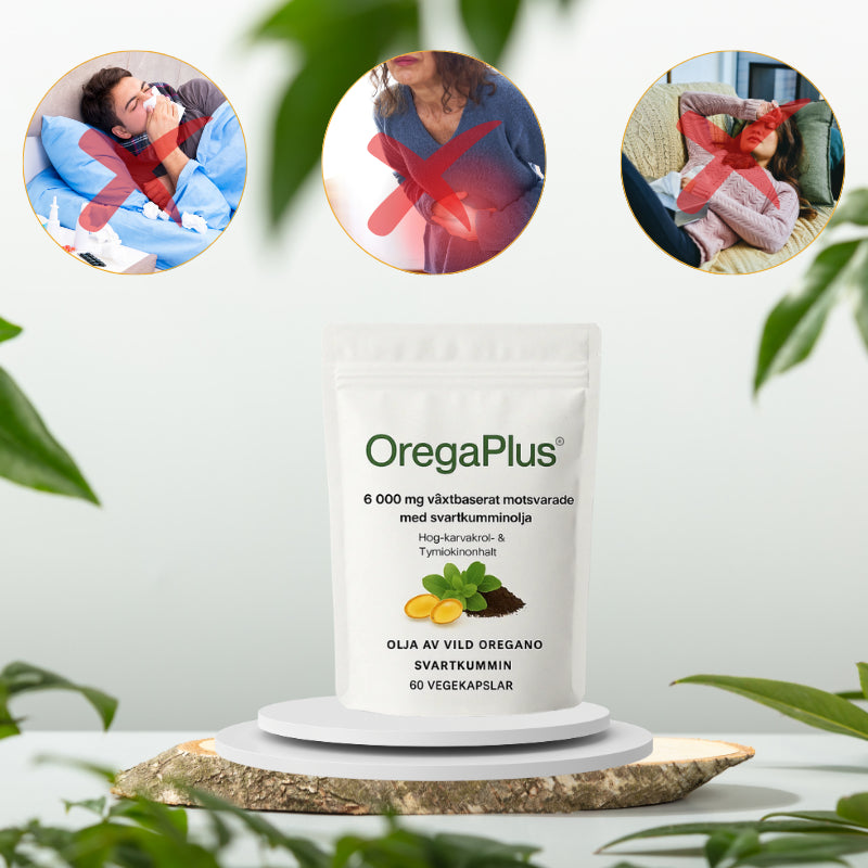 OregaPlus® | Eliminer 93 % av uoppdagede parasitter og virus på 7 dager