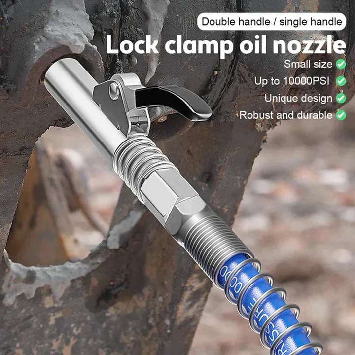 OilJet™ - Fettlåsende koblingsdyse for smørefett | 1+1 Gratis