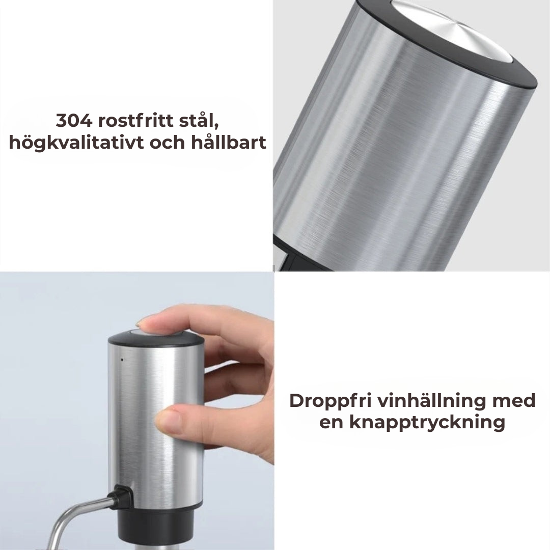 VinLuften™ – Automatisk dekanterare med stil