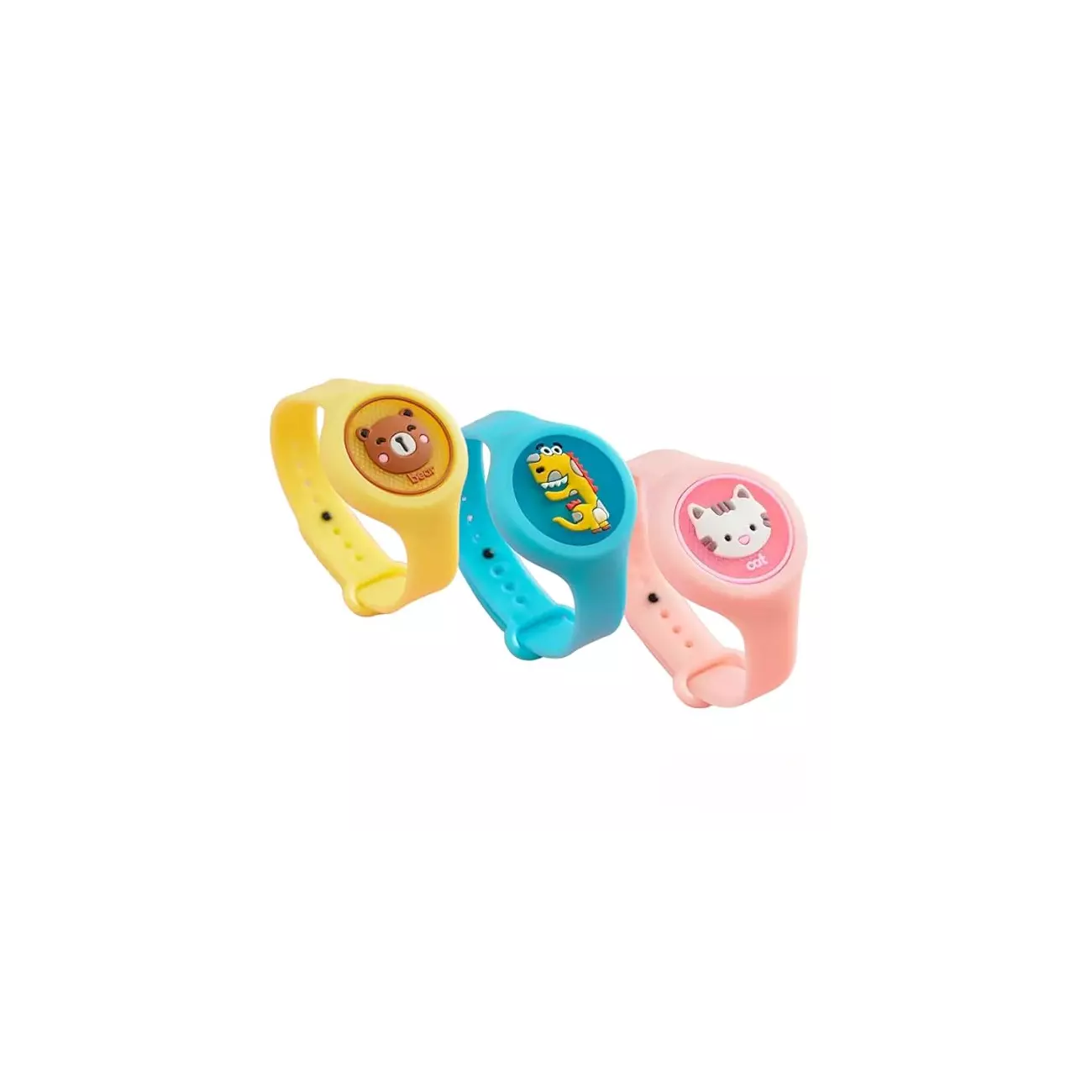 Myggarmbånd for barn (3 stk) | BUZZBANDS