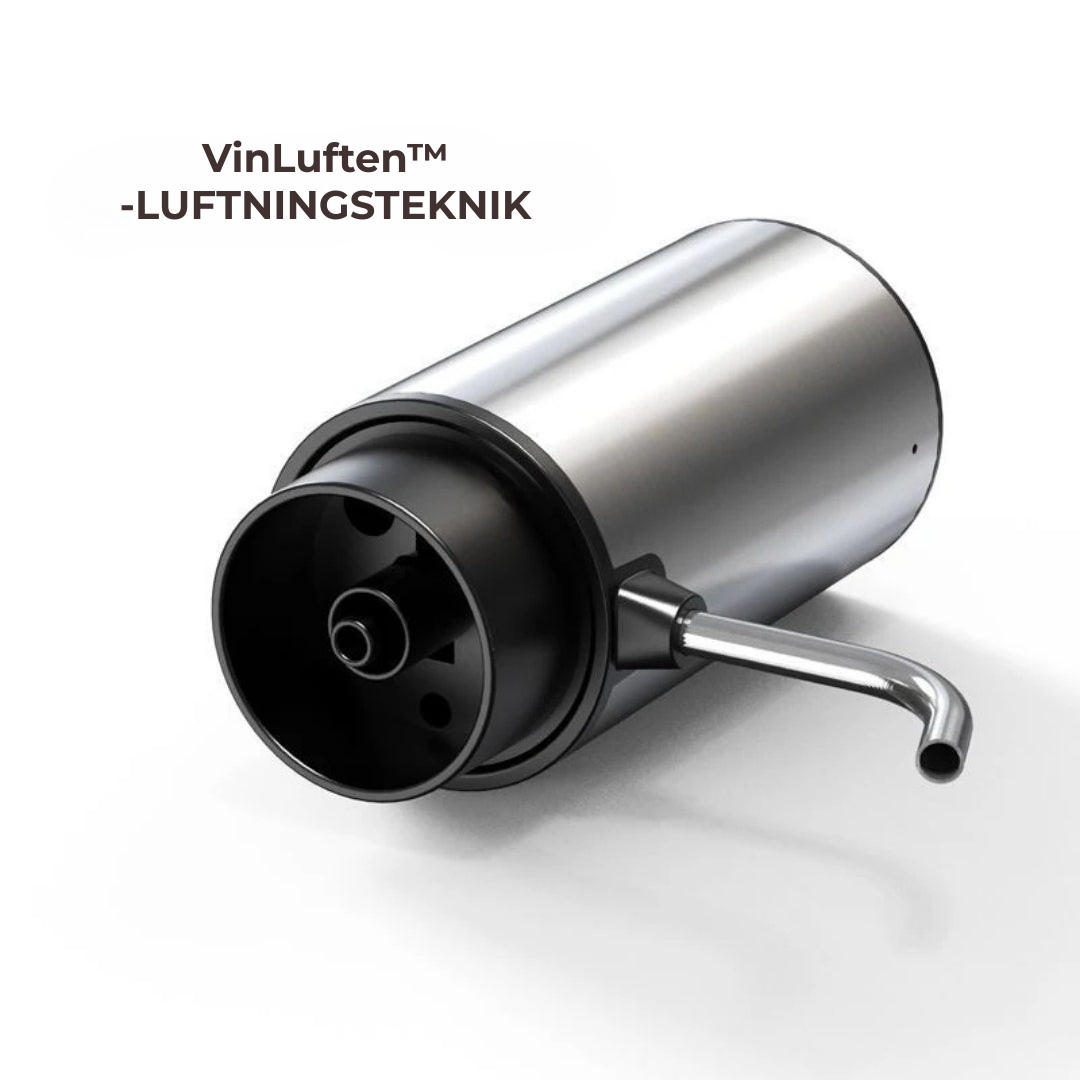 VinLuften™ – Automatisk dekanterare med stil