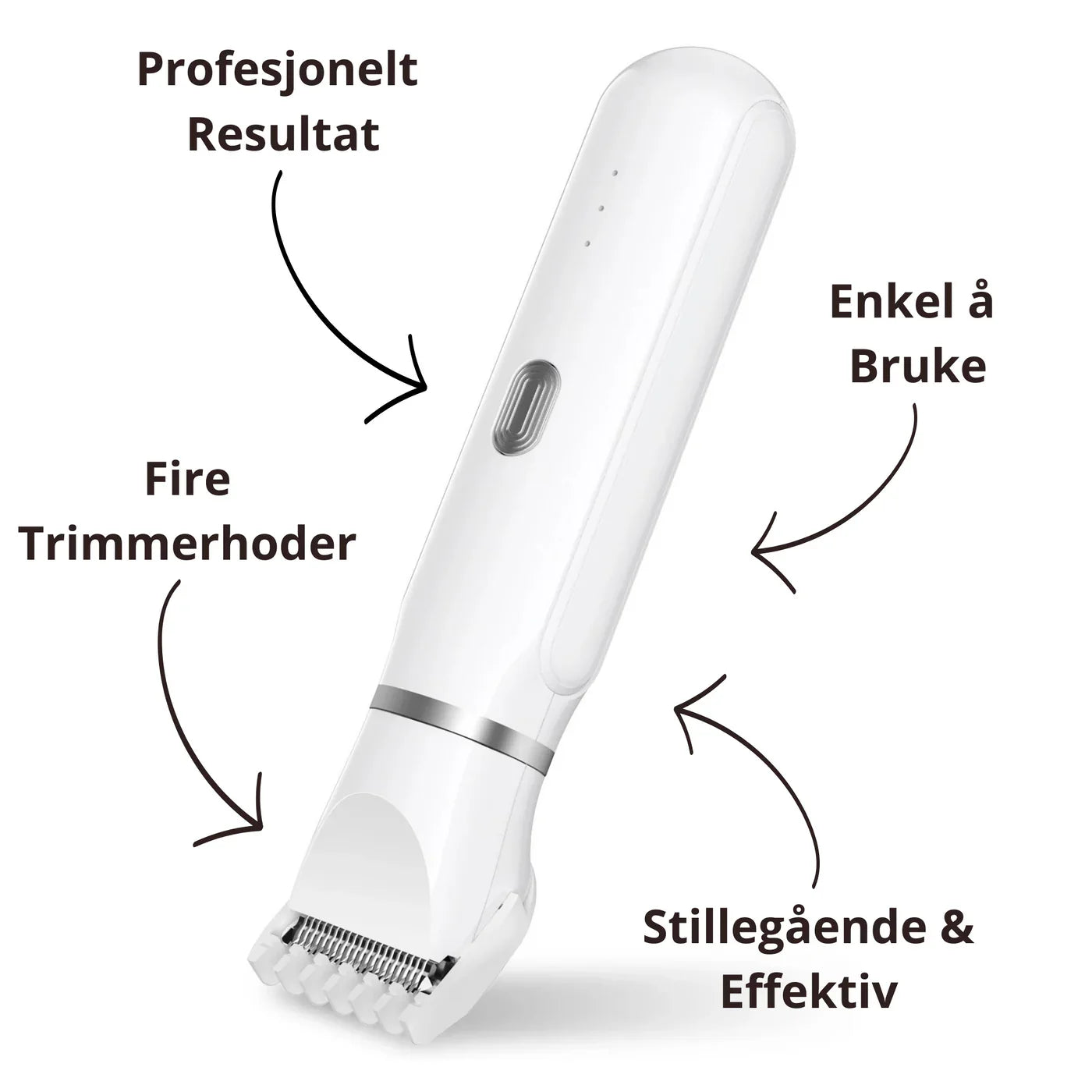 FuzzyTrim - Trådløs Hundetrimmer