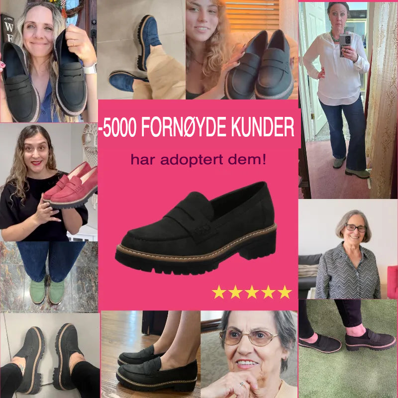 Cecilia™ – Mokasinene som forandrer livet ditt, ett skritt av gangen