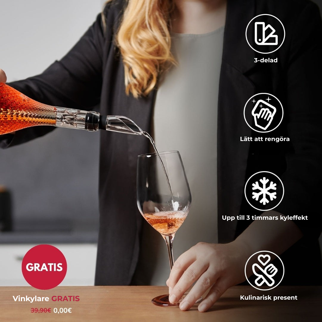 VinLuften™ – Automatisk dekanterare med stil