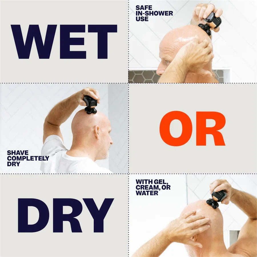 FlexShave™ Effortless Head Shave Kit - et must-have for skallede menn