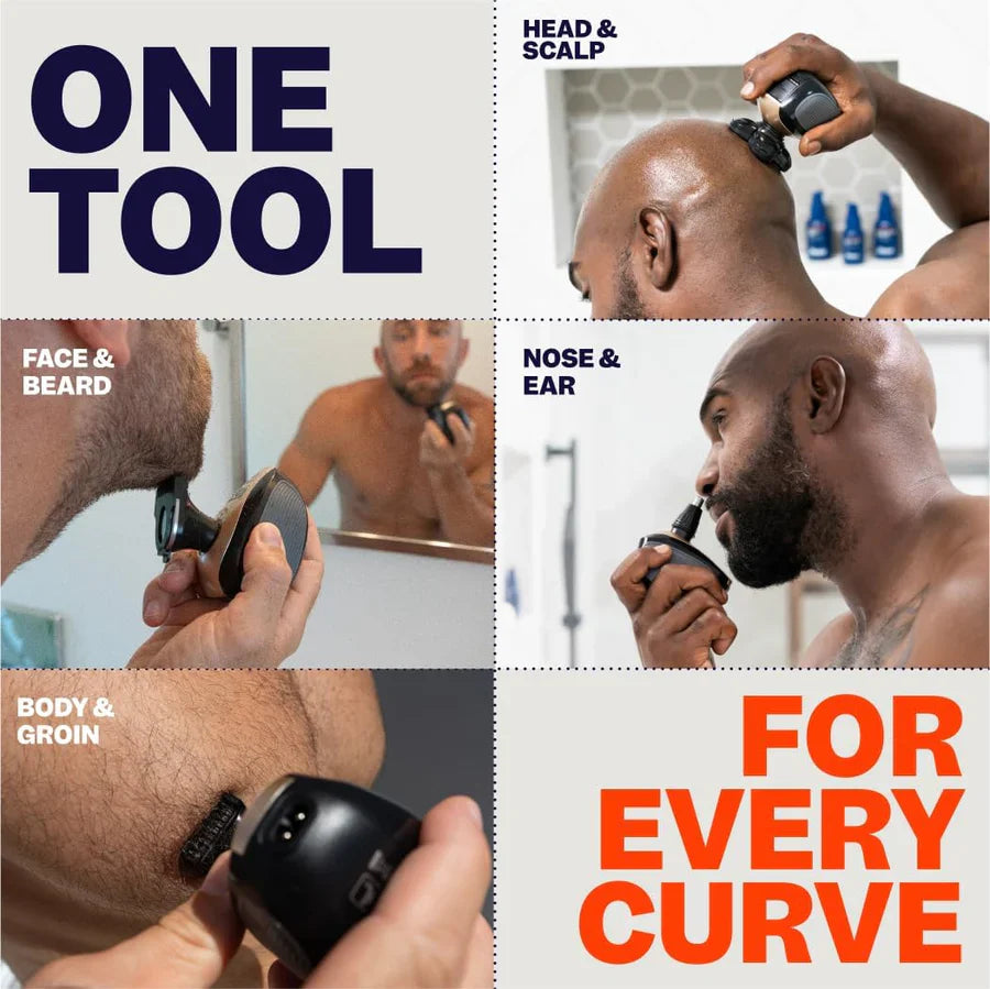 FlexShave™ Effortless Head Shave Kit - et must-have for skallede menn