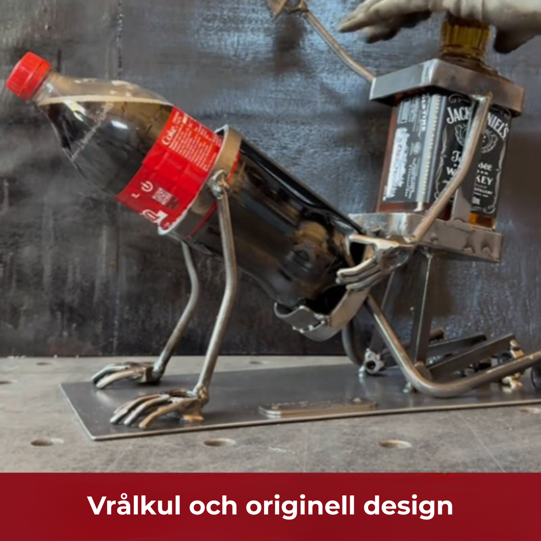 FlaskSkalle™ - “Ställ fram din flaska med attityd”