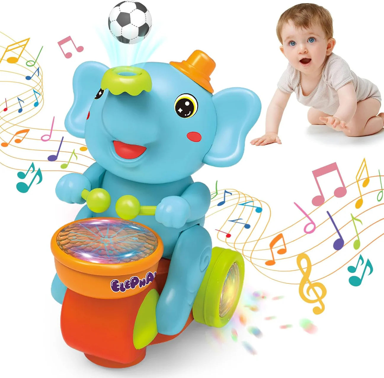 Baby Elephant™ – Den lekfulla elefanten som sprider glädje och trygghet