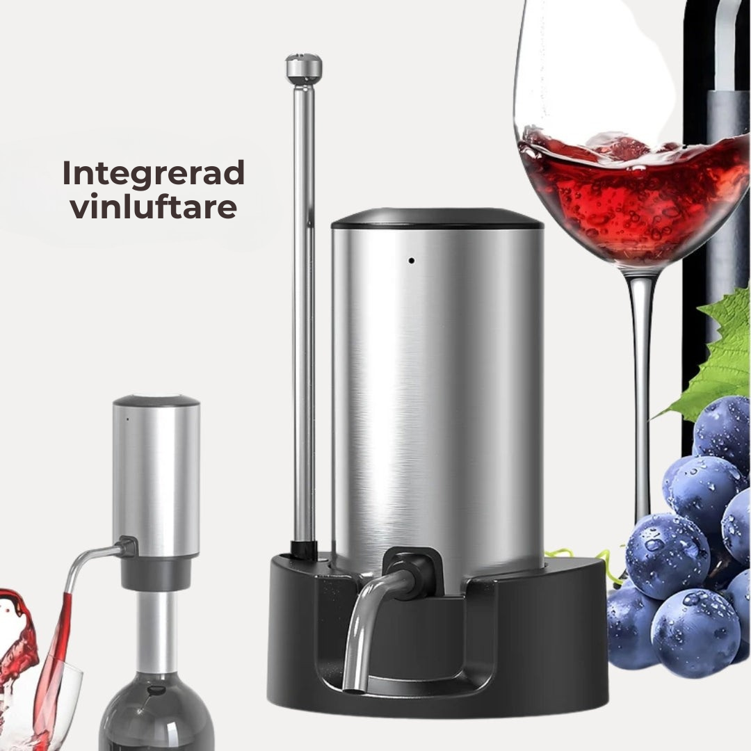 VinLuften™ – Automatisk dekanterare med stil