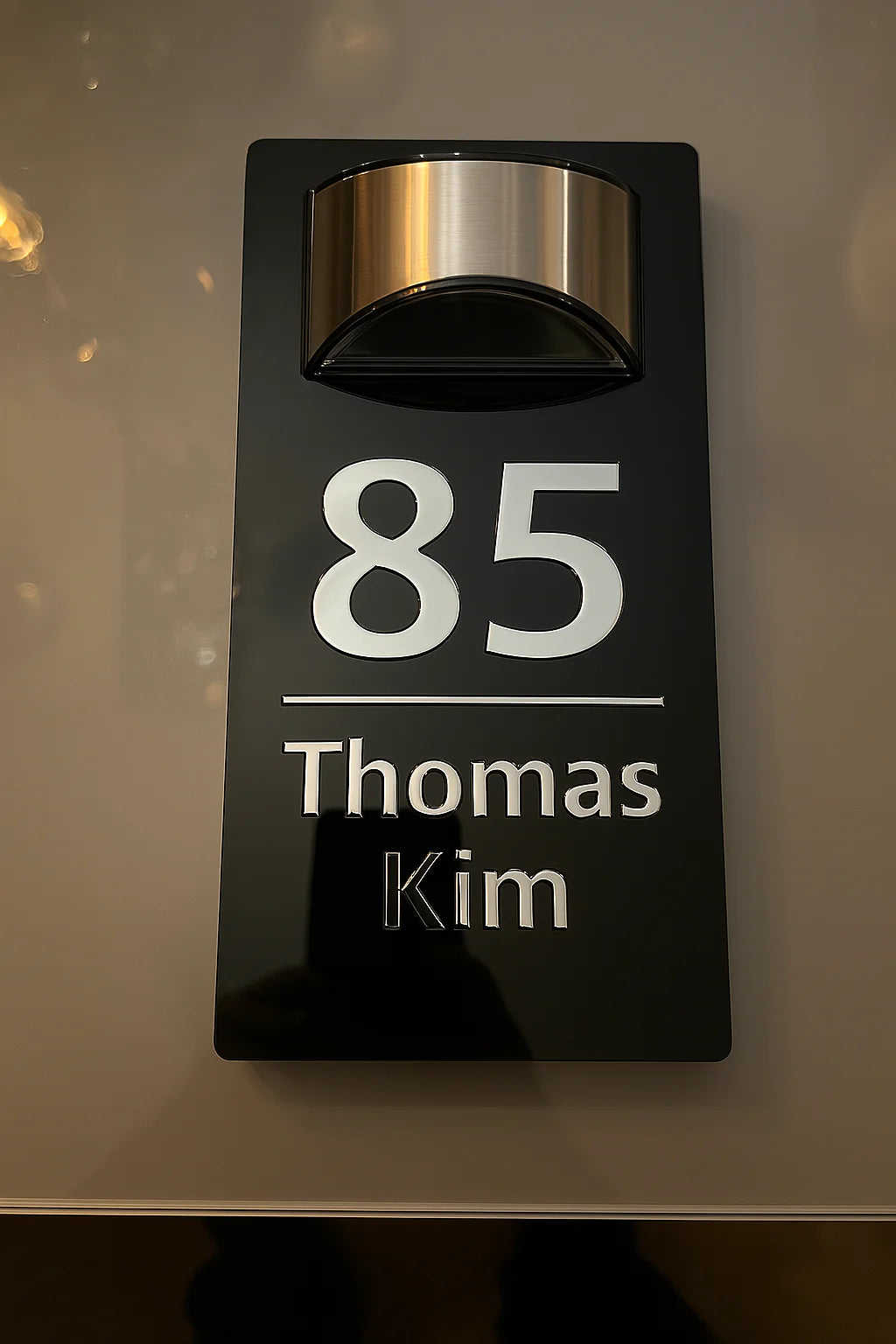 Maison Nomique™ - Det ultimata upplysta husnumret