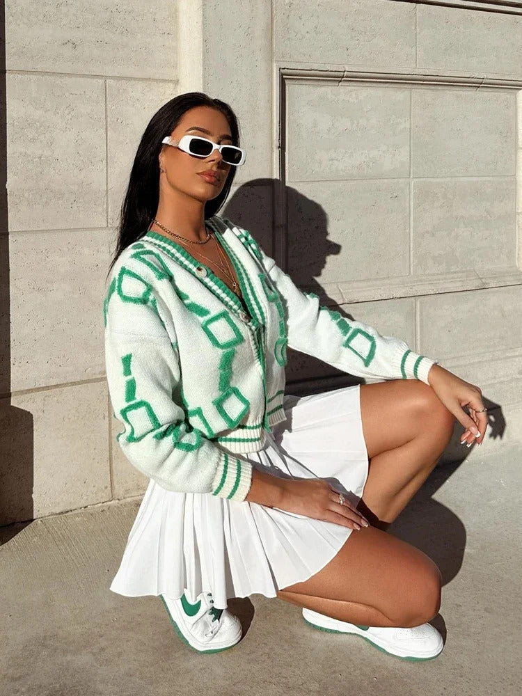 Knitted Loose Sweater Cardigan