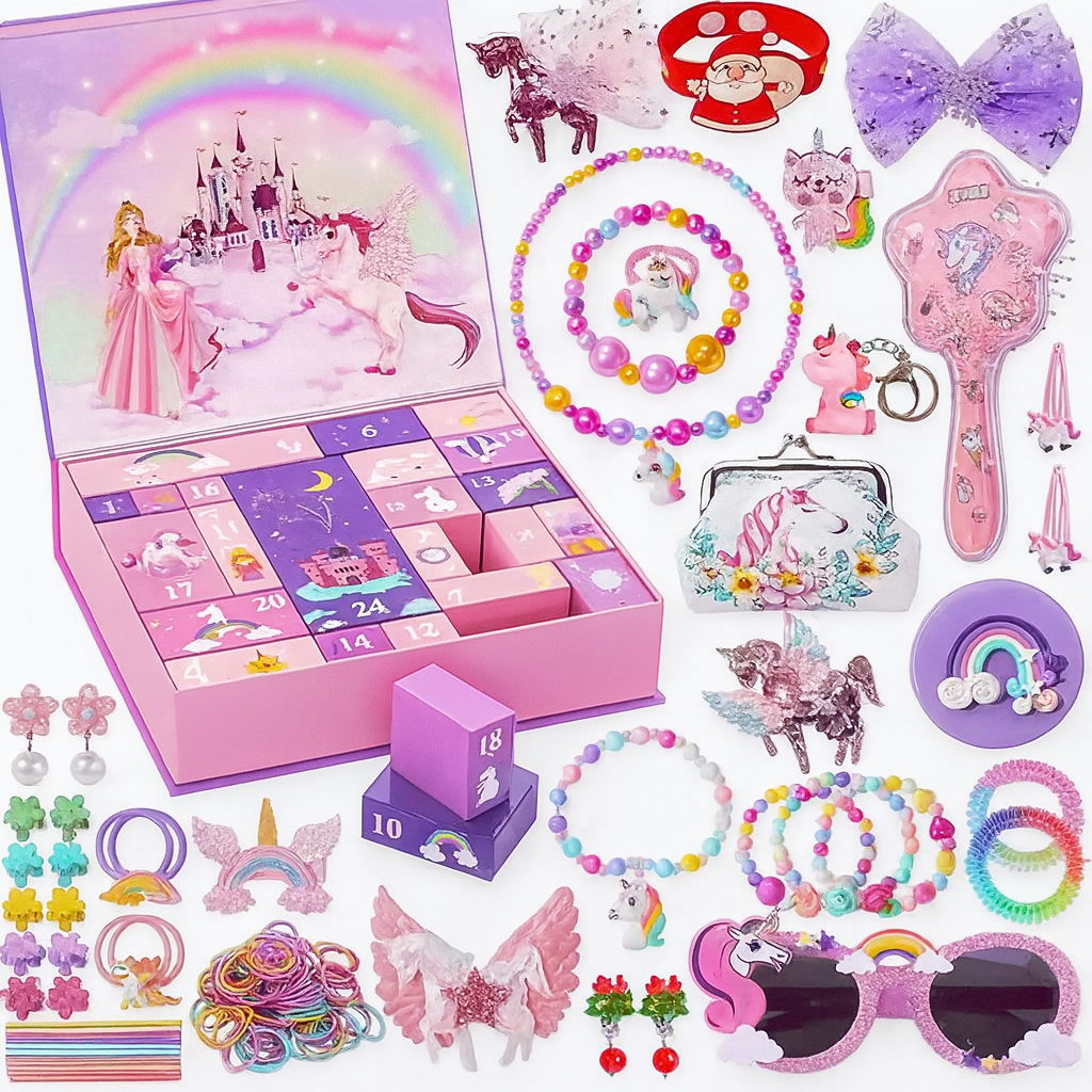 Sparkling Christmas Dreams – A Magical Advent Calendar for Glitter Lovers 🎀