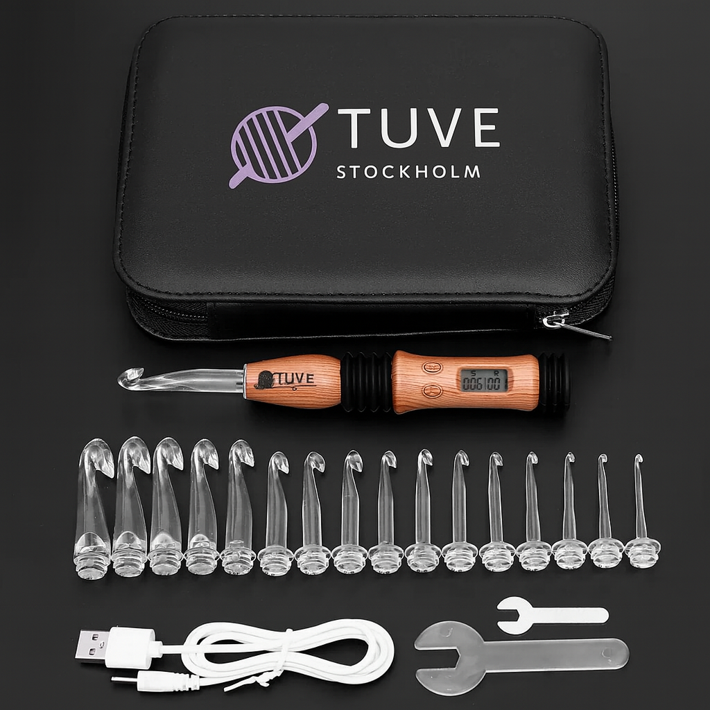 Vintage Virkset – Virka med precision, komfort och glädje