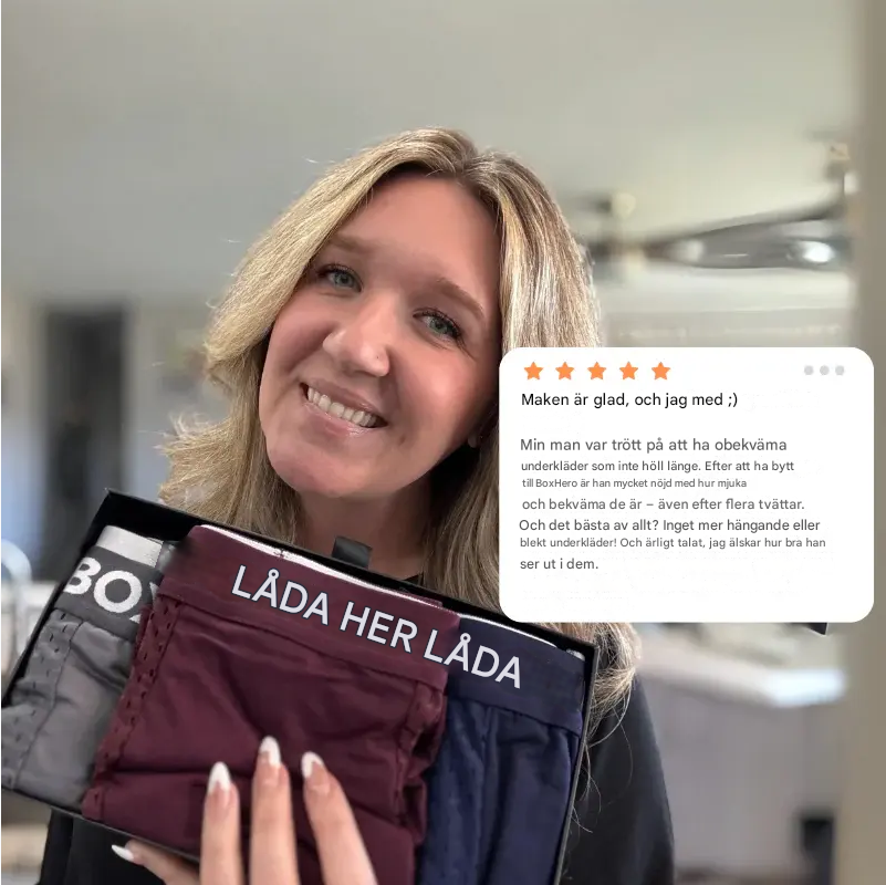 BOXHERO® Boxershorts i bambufiber – Ultimat komfort du känner hela dagen