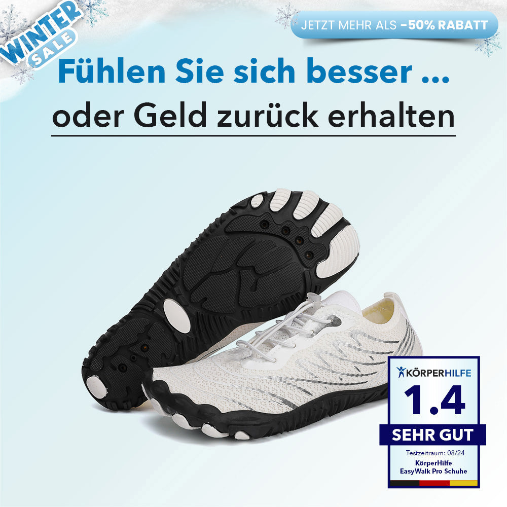 KörperHilfe® EasyWalk Pro - Orthopädische Barfußschuhe (Unisex)