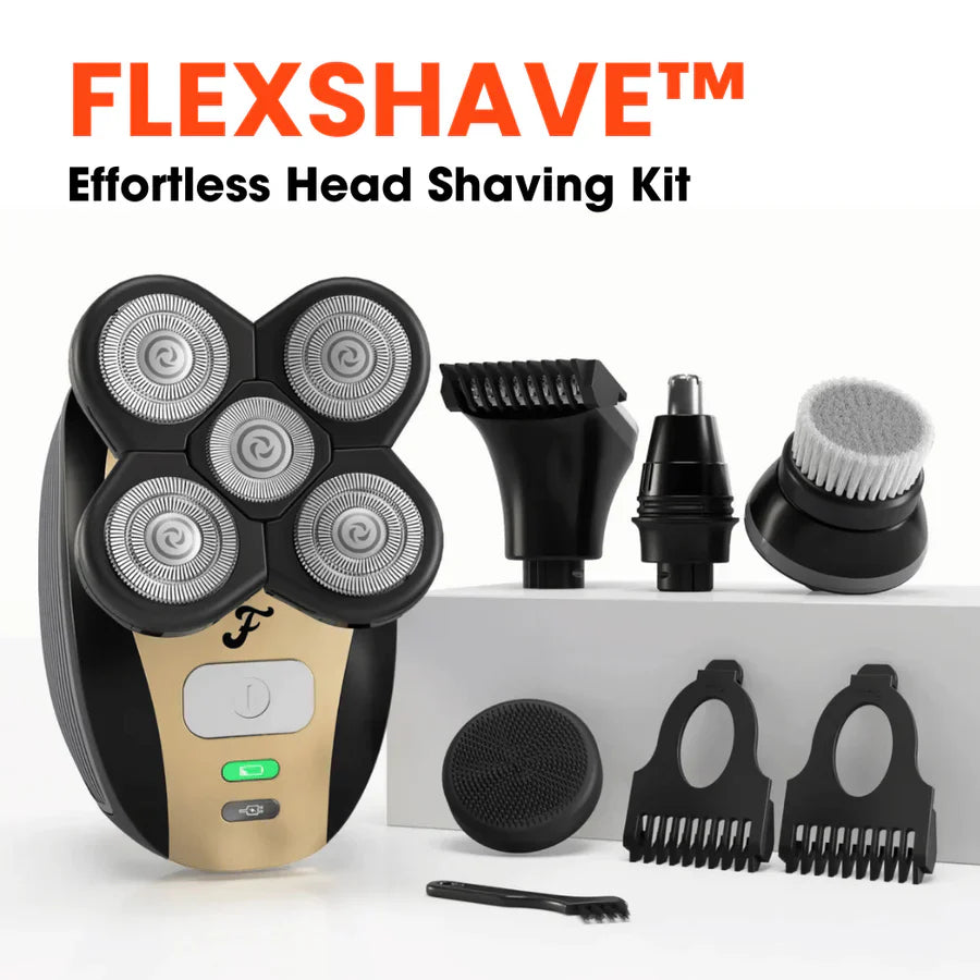 FlexShave™ Effortless Head Shave Kit - et must-have for skallede menn