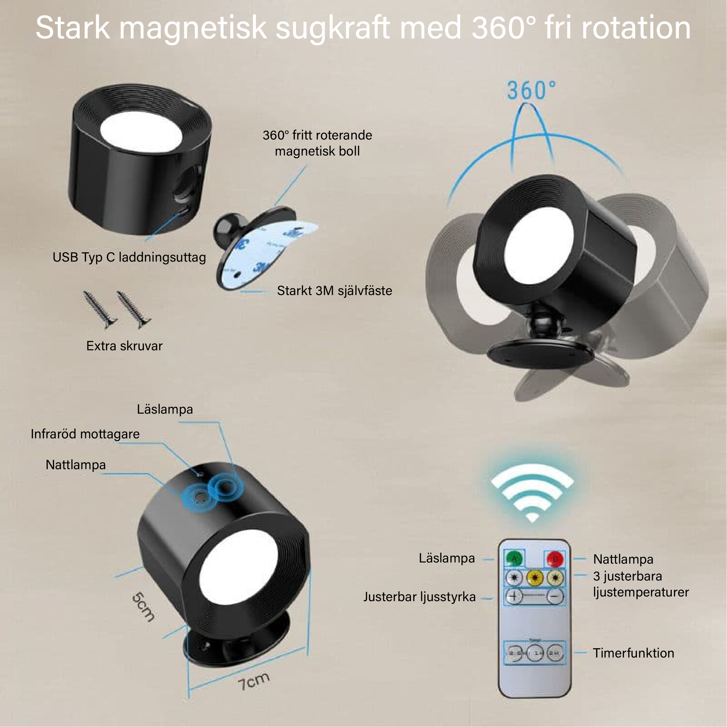 Luminara™ - LED Vägglampa