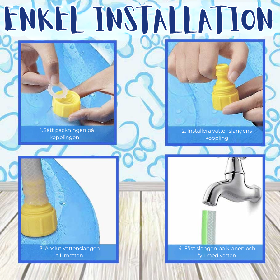 AquaTass™ – Sommarens roligaste svalka för din fyrbenta vän!
