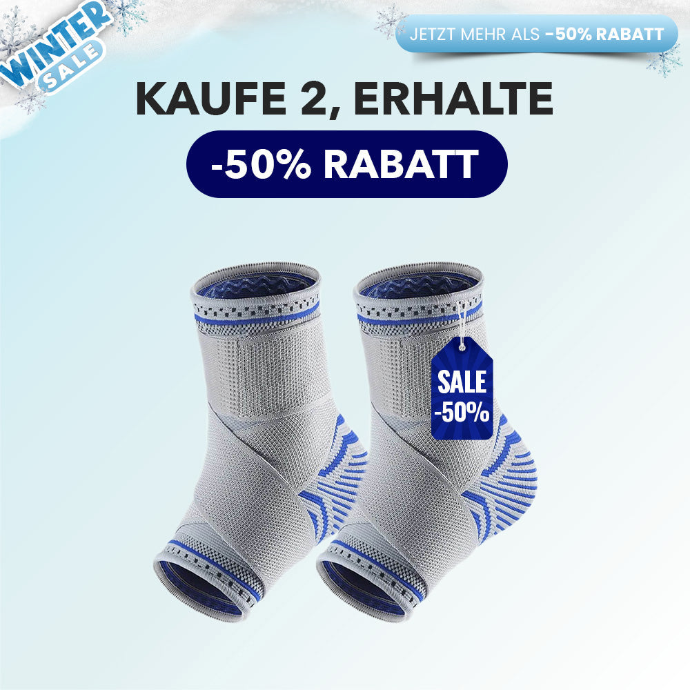 KörperHilfe® KnöchelSupport Pro - Orthopädische Sprunggelenkbandage