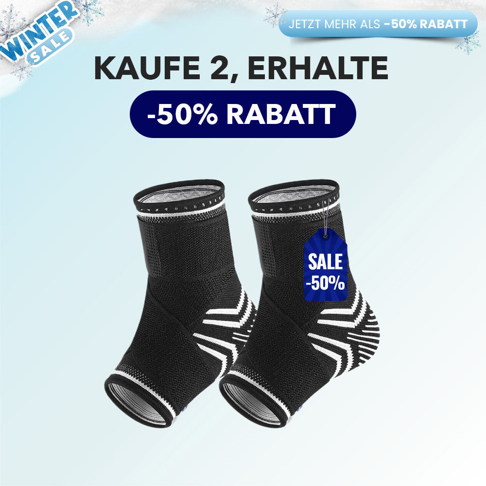 KörperHilfe® KnöchelSupport Pro - Orthopädische Sprunggelenkbandage