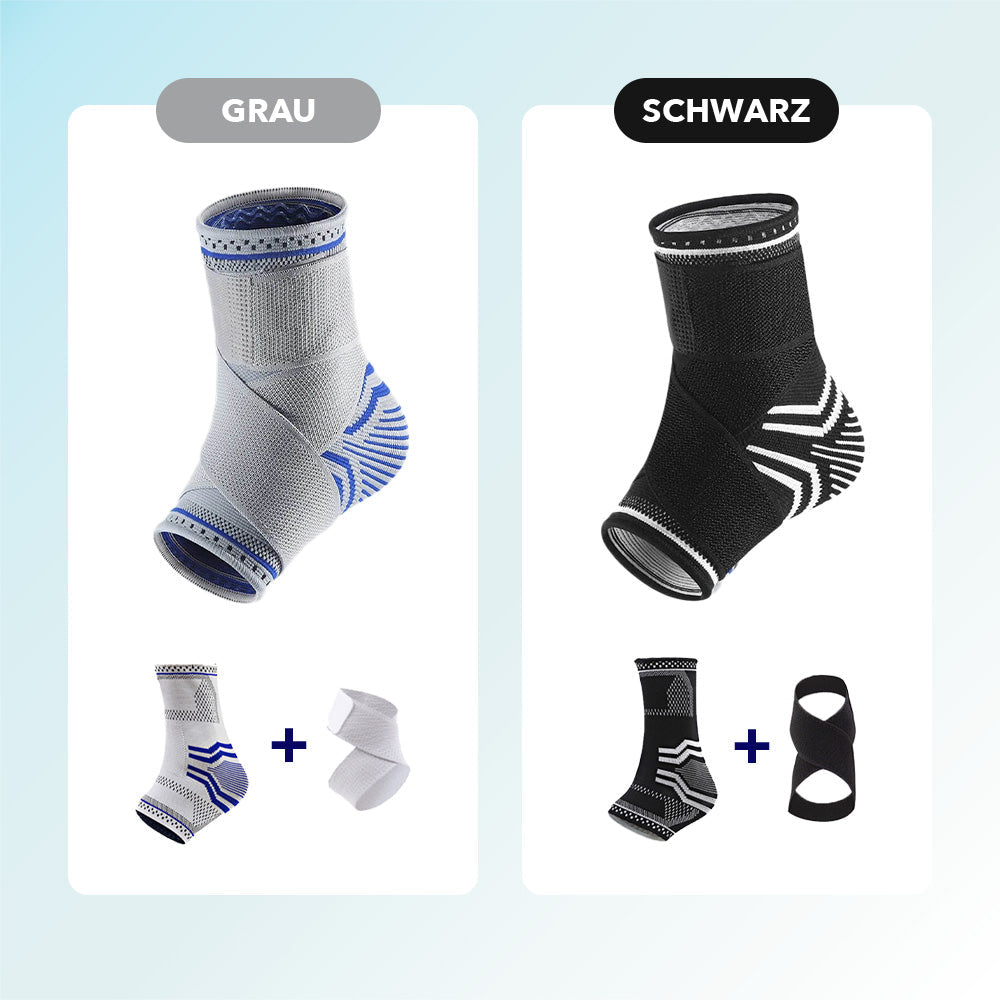 KörperHilfe® KnöchelSupport Pro - Orthopädische Sprunggelenkbandage