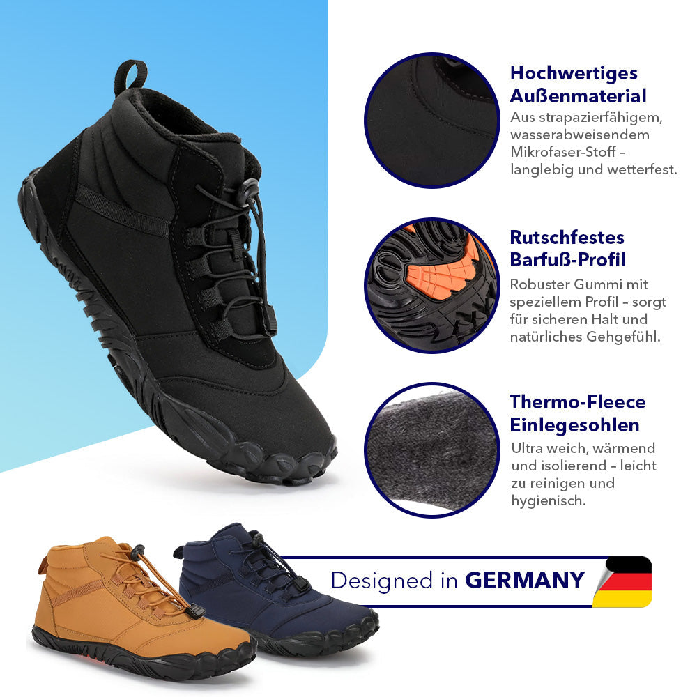KörperHilfe® ArcticPro - Winter Barfußschuhe (Unisex)