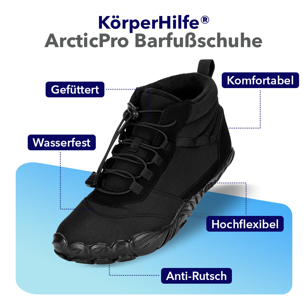 KörperHilfe® ArcticPro - Winter Barfußschuhe (Unisex)