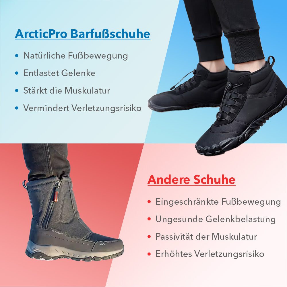 KörperHilfe® ArcticPro - Winter Barfußschuhe (Unisex)
