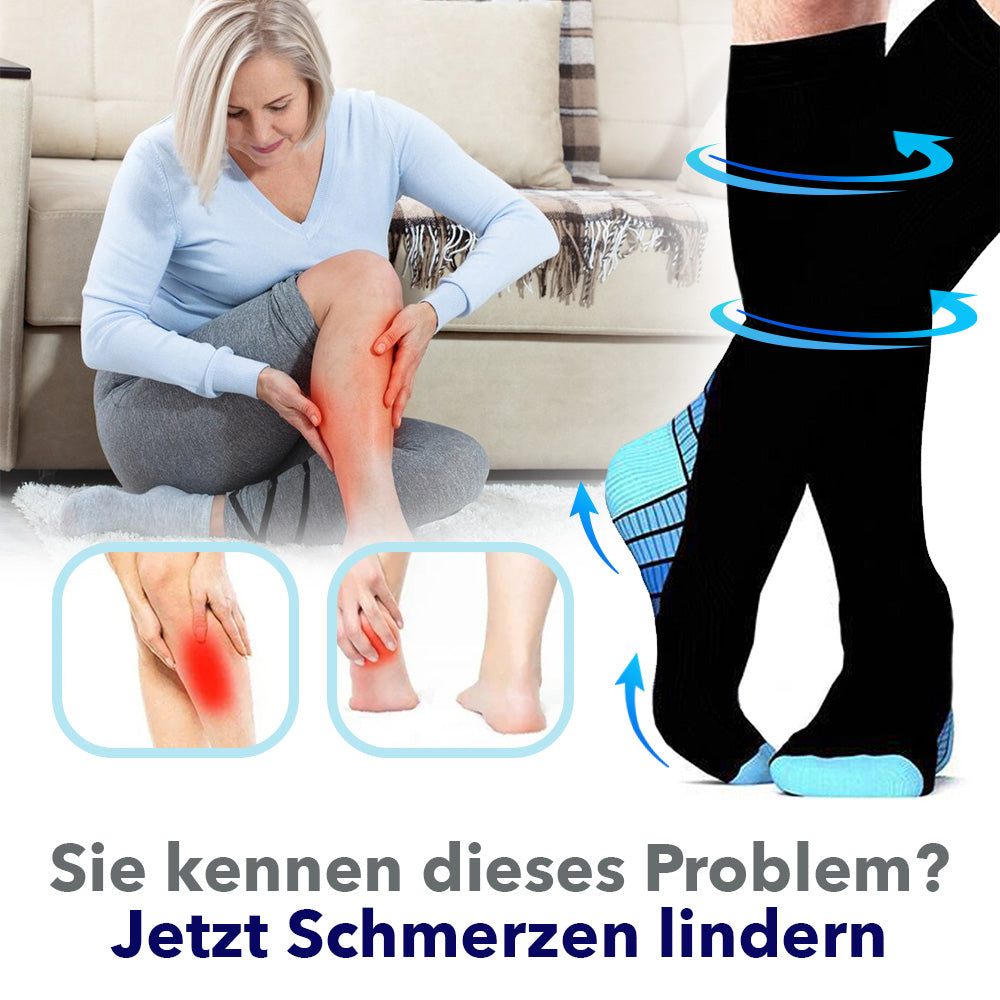 KörperHilfe® CirculaFlex - Orthopädische Kompressionsstrümpfe für schmerzfreie Beine & Füße