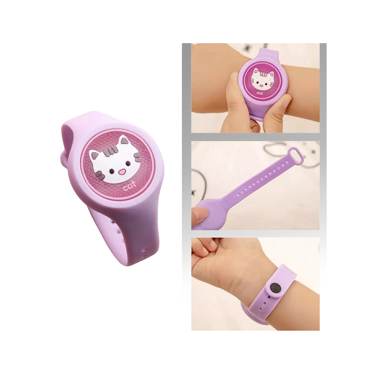 Myggarmbånd for barn (3 stk) | BUZZBANDS