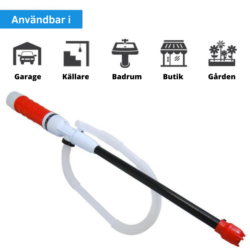 PremiumElectricPump™ - Slange med automatisk hevertfunksjon | 40% Rabatt