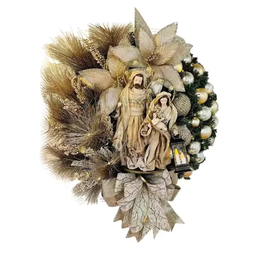 Holy Family Wreath Decorations