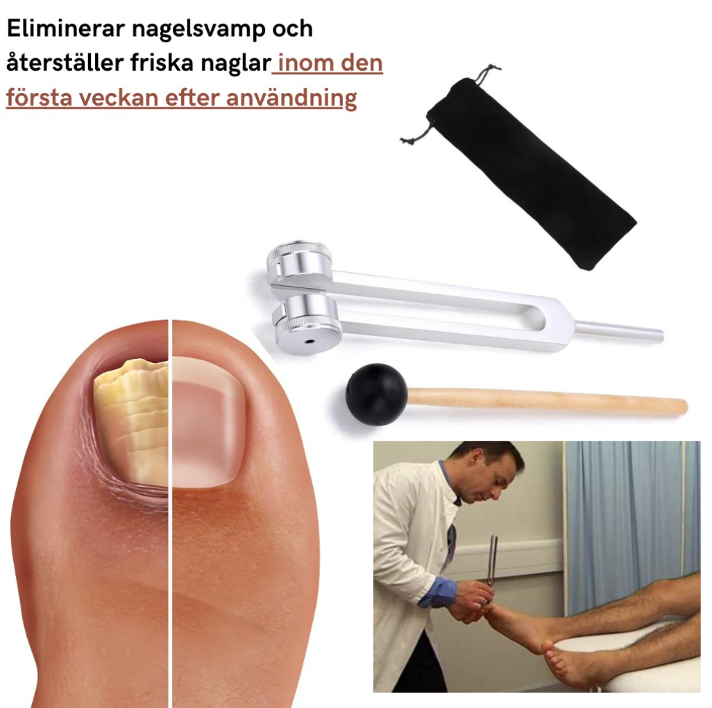 Bli Av Med Nagelsvamp På En Vecka Med 128 Hz Ljudvibrator