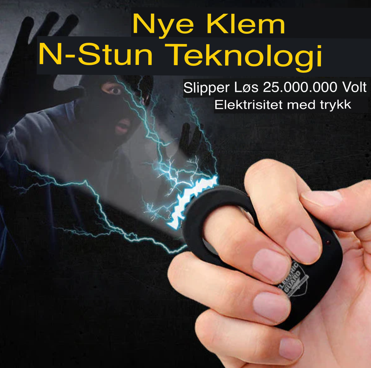 StingRing® – Diskret & Kraftig Selvforsvarsenhet