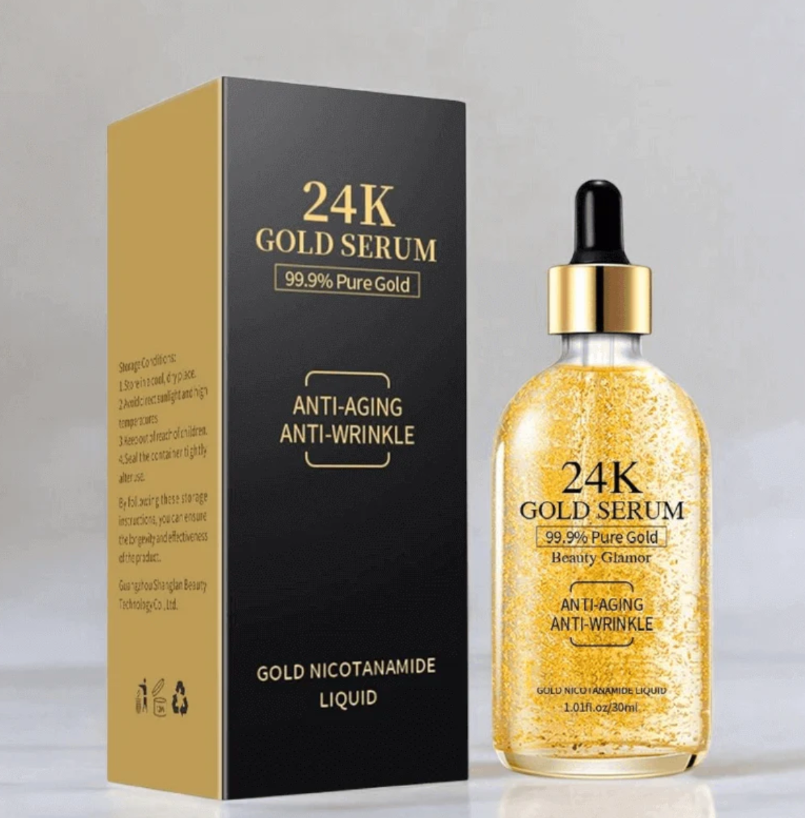 Din komplette hudpleierutine i én flaske - 24K Anti-Aging Gold