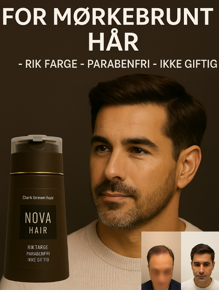 Nova™ Hairfillup  Naturlig Utseende og Vannavstøtende Beskyttelse