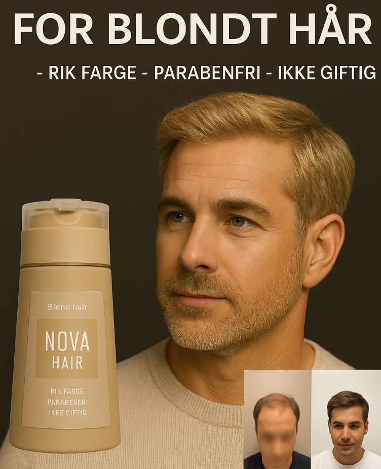 Nova™ Hairfillup  Naturlig Utseende og Vannavstøtende Beskyttelse