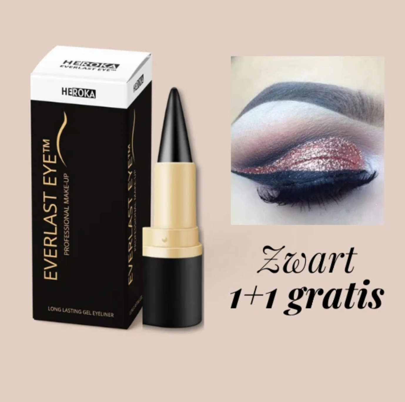 EVERLAST EYE™ – 24-Timmars Matte Eyeliner