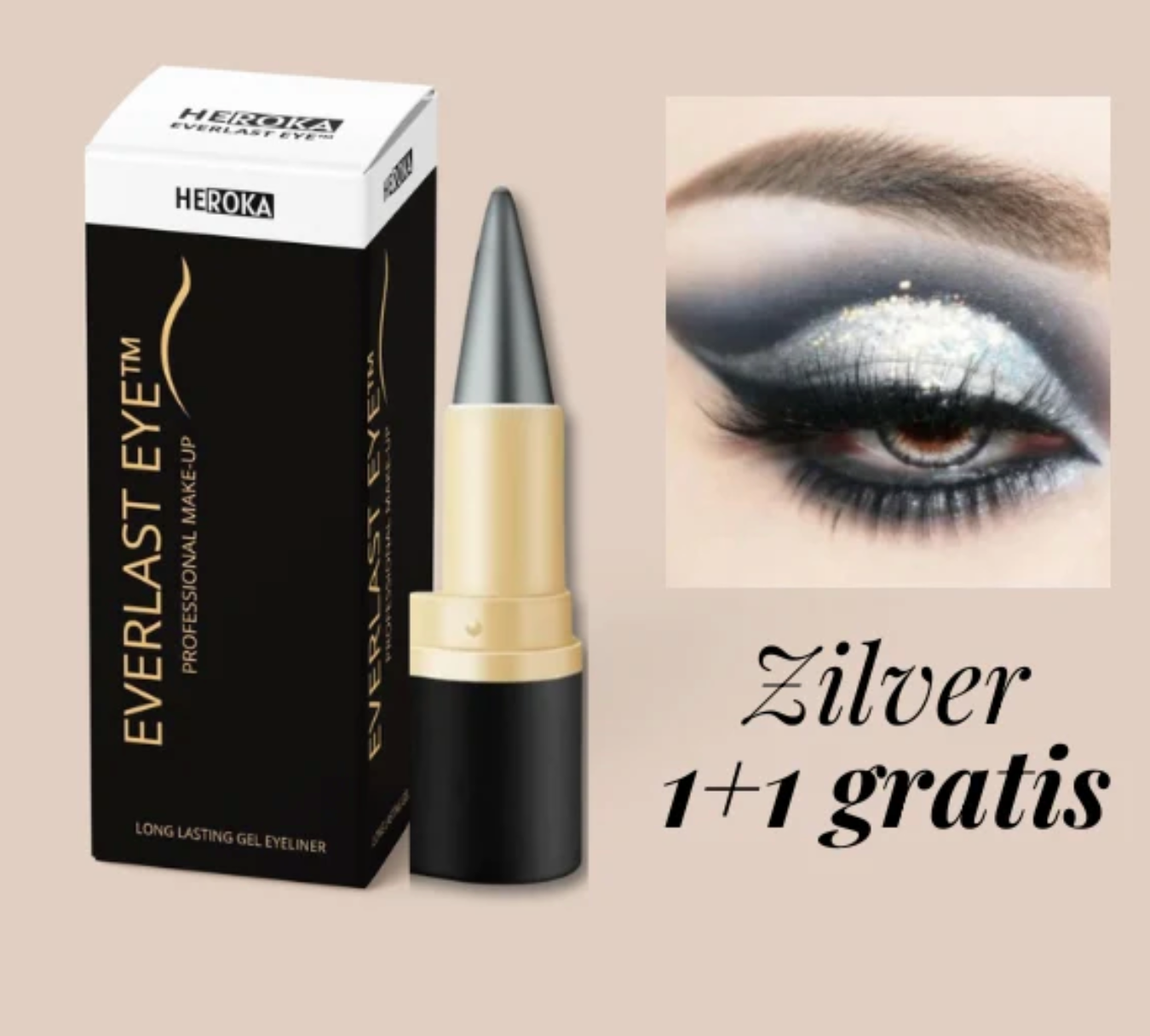 EVERLAST EYE™ – 24-Timmars Matte Eyeliner
