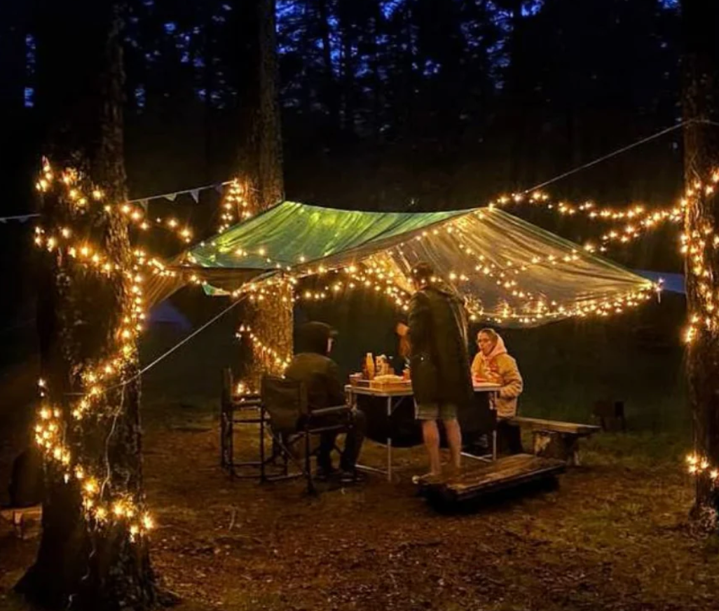 De Camp Lamp – Allt-i-1: Stämningsbelysning, Ficklampa & Powerbank