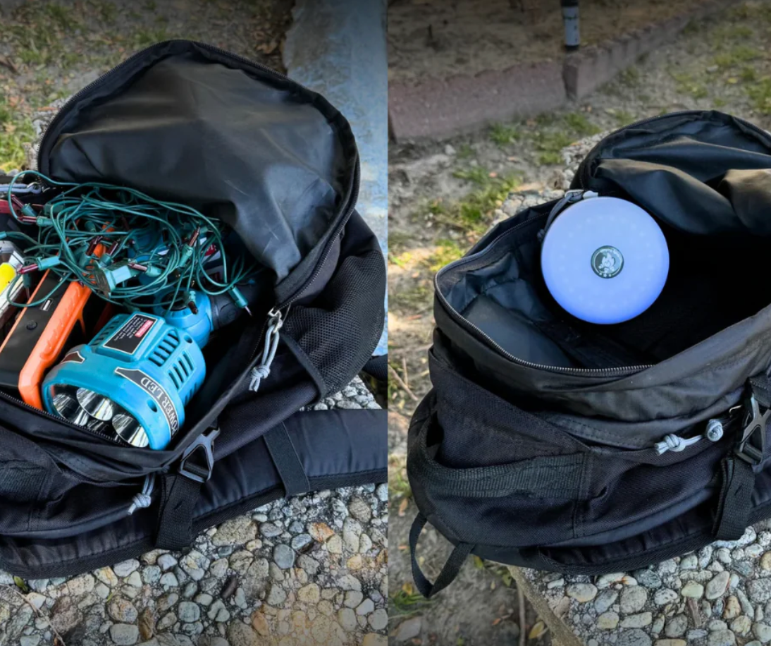 De Camp Lamp – Allt-i-1: Stämningsbelysning, Ficklampa & Powerbank