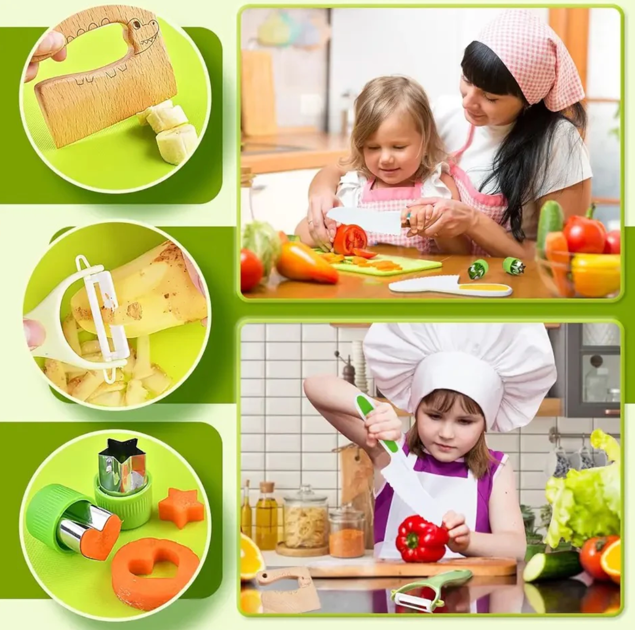 Säkert köksset – för små gourmetkockar 🍽️