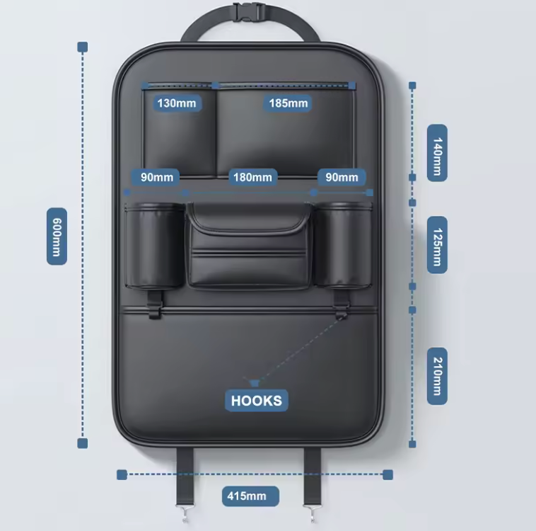 Vattentålig & Slitstark Förvaring i PU-läder