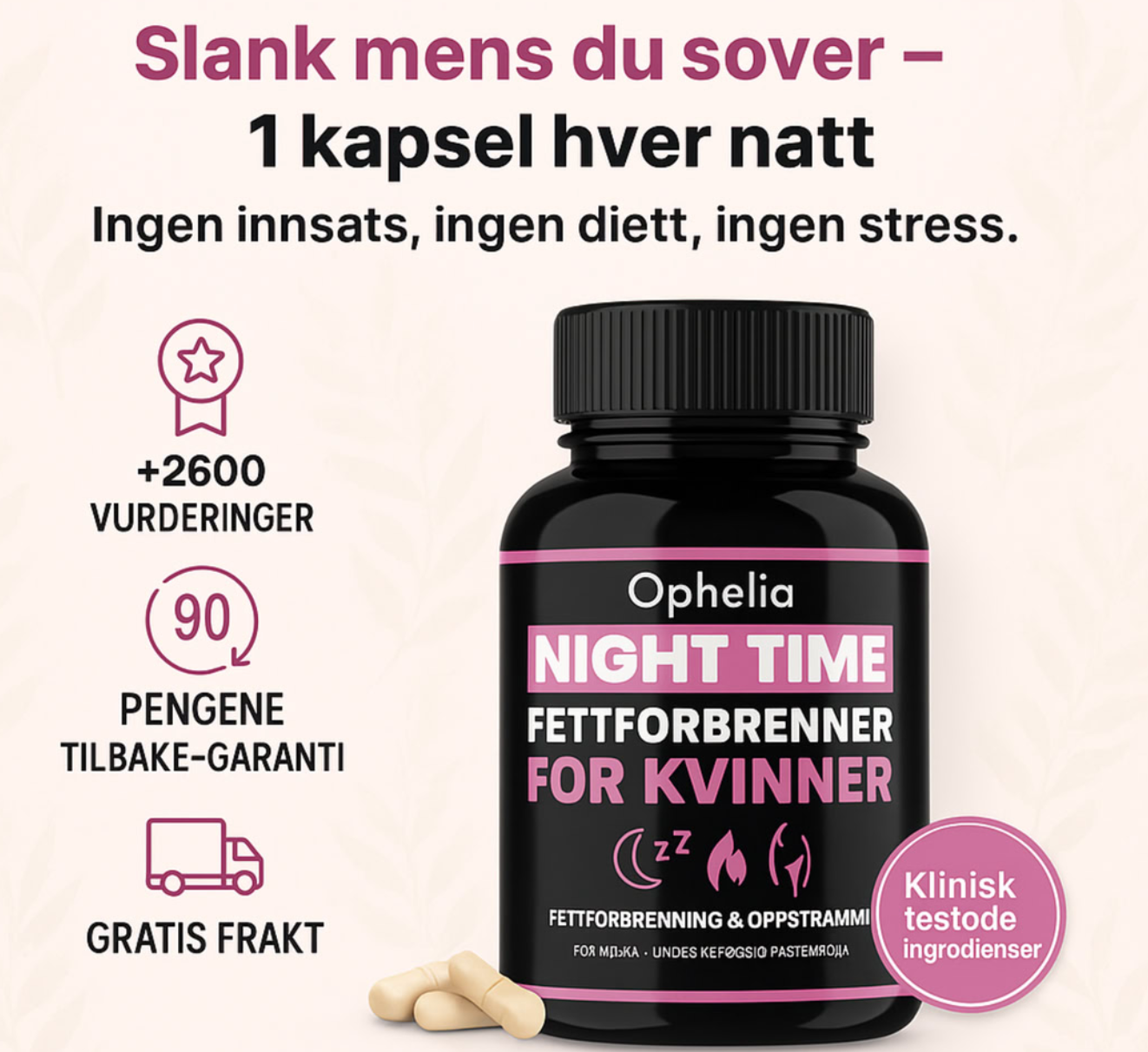 Slim™ | Forbrenn 2 kg overflødig fett på bare 3 dager!