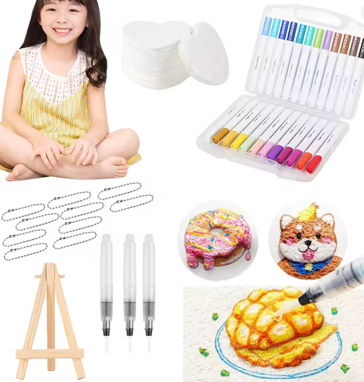 Magisk 3D-Målarsats – Skapa konst som växer fram framför dina ögon