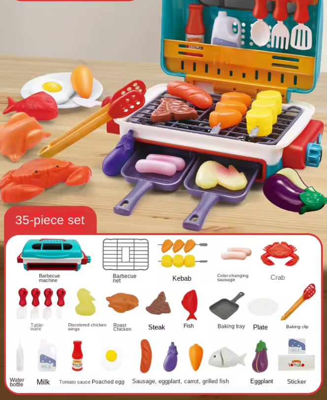 Grillset för Barn – Stärker motorik, kreativitet och social förmåga!