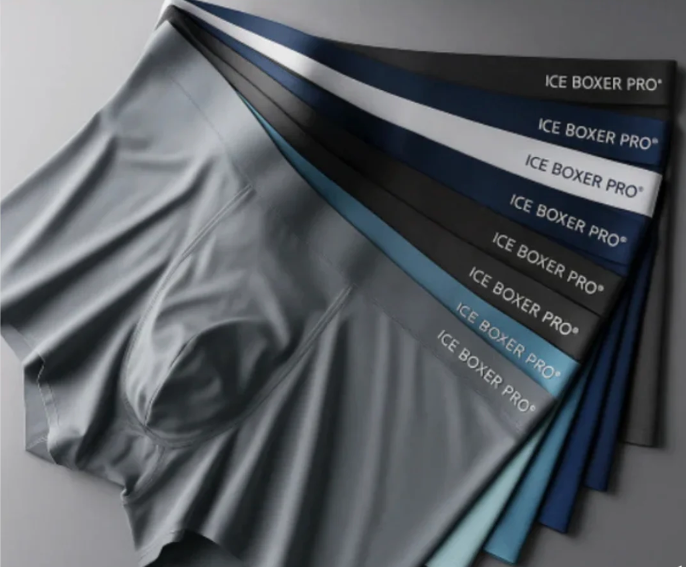 Ice Boxer Pro™ – Ultrabekväma premiumkalsonger i silke