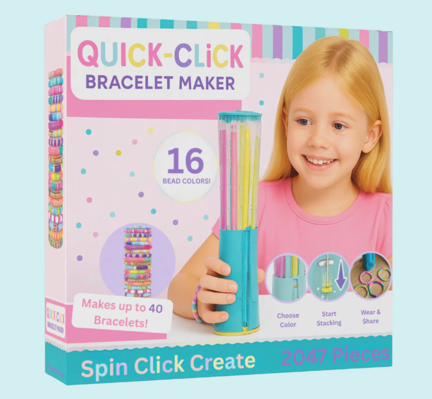 Armbandsset för Barn – Skapa över 60 armband helt själv!